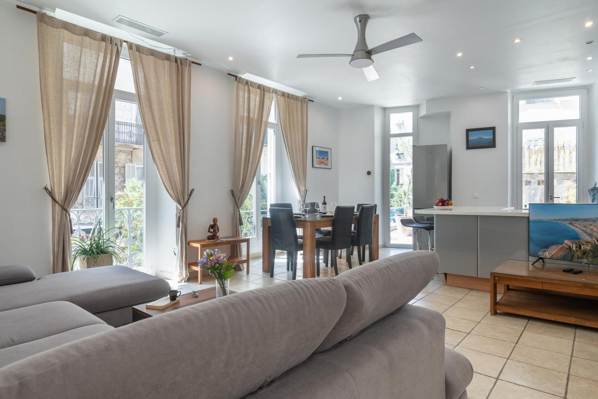 "Le Zen" By Enjoynice, Central Spacious Apartment With Airco, Beach At 10 Min Eksteriør bilde