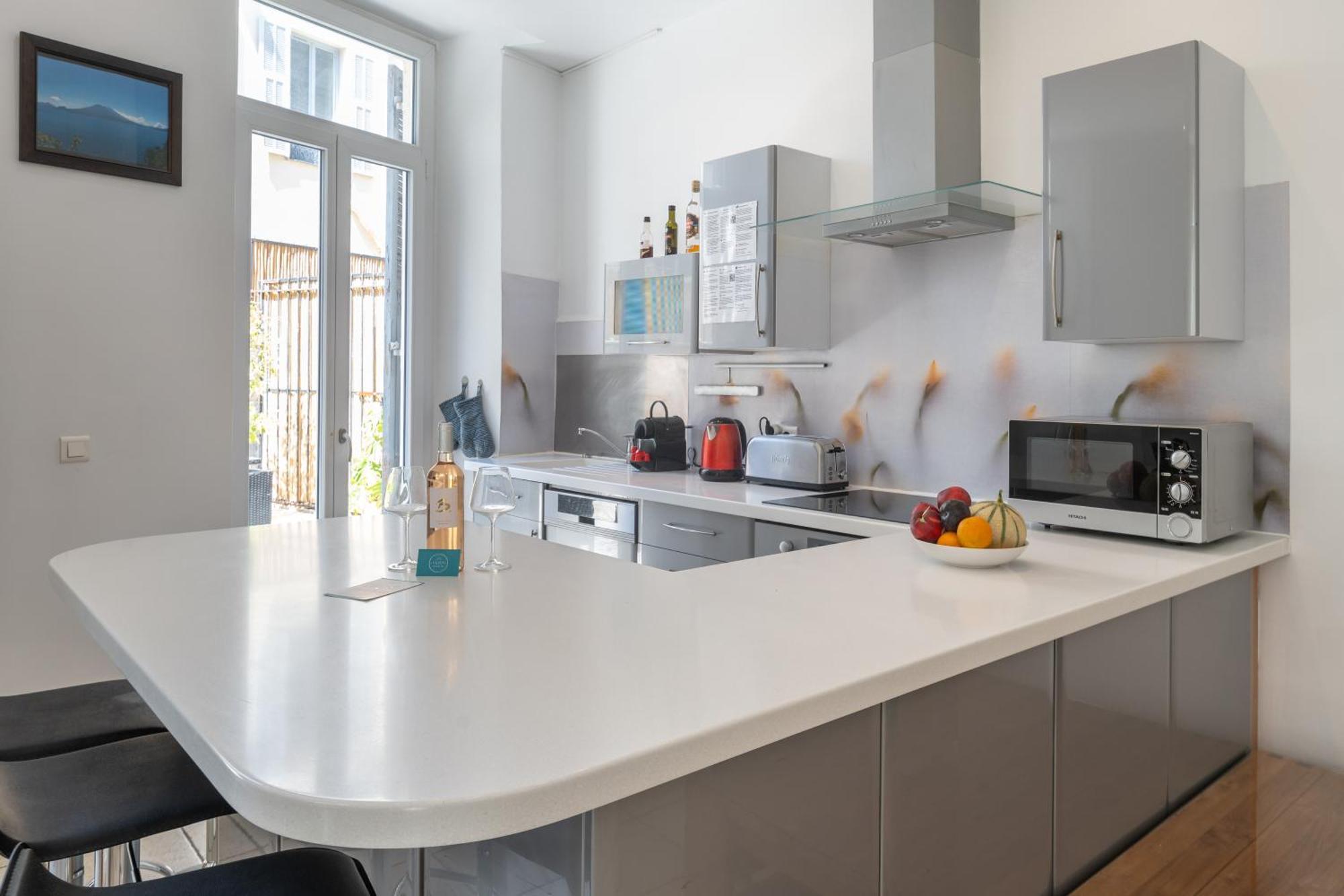 "Le Zen" By Enjoynice, Central Spacious Apartment With Airco, Beach At 10 Min Eksteriør bilde