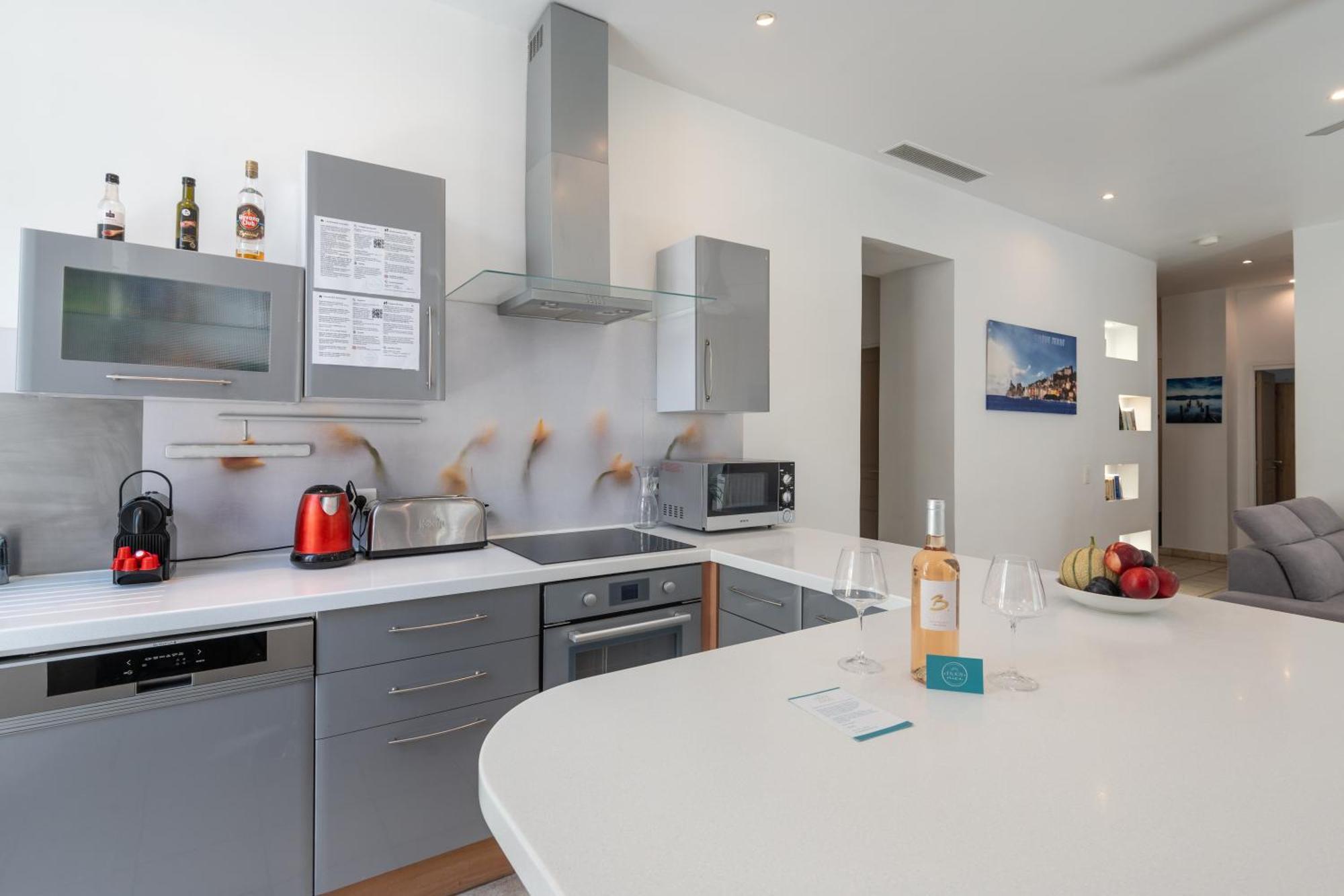 "Le Zen" By Enjoynice, Central Spacious Apartment With Airco, Beach At 10 Min Eksteriør bilde